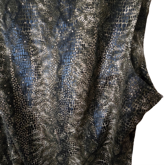 Cdc rampage clothing snakeskin look dress sz 10 nwt - Picture 3 of 4